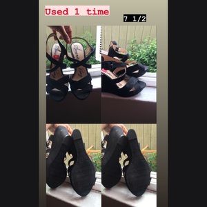 Black wedges